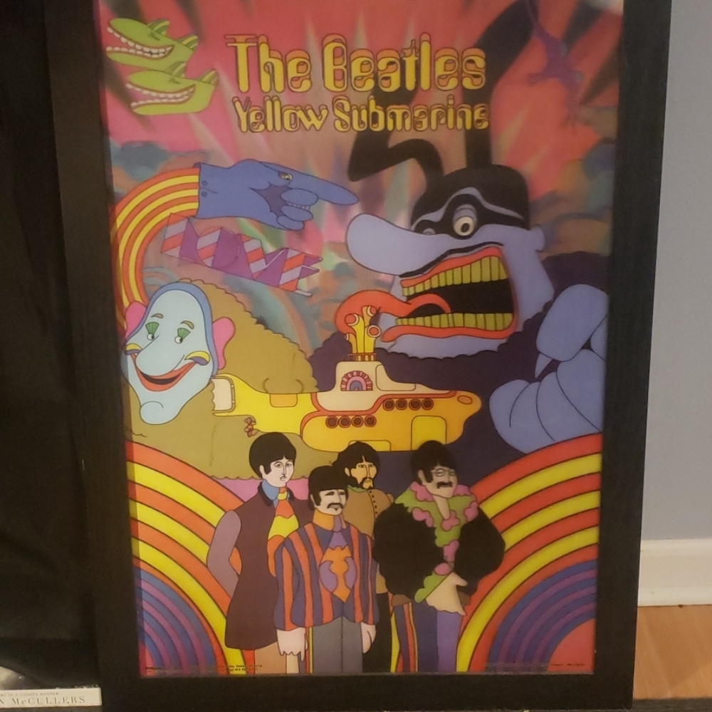 The Beatles 3D framed portrait